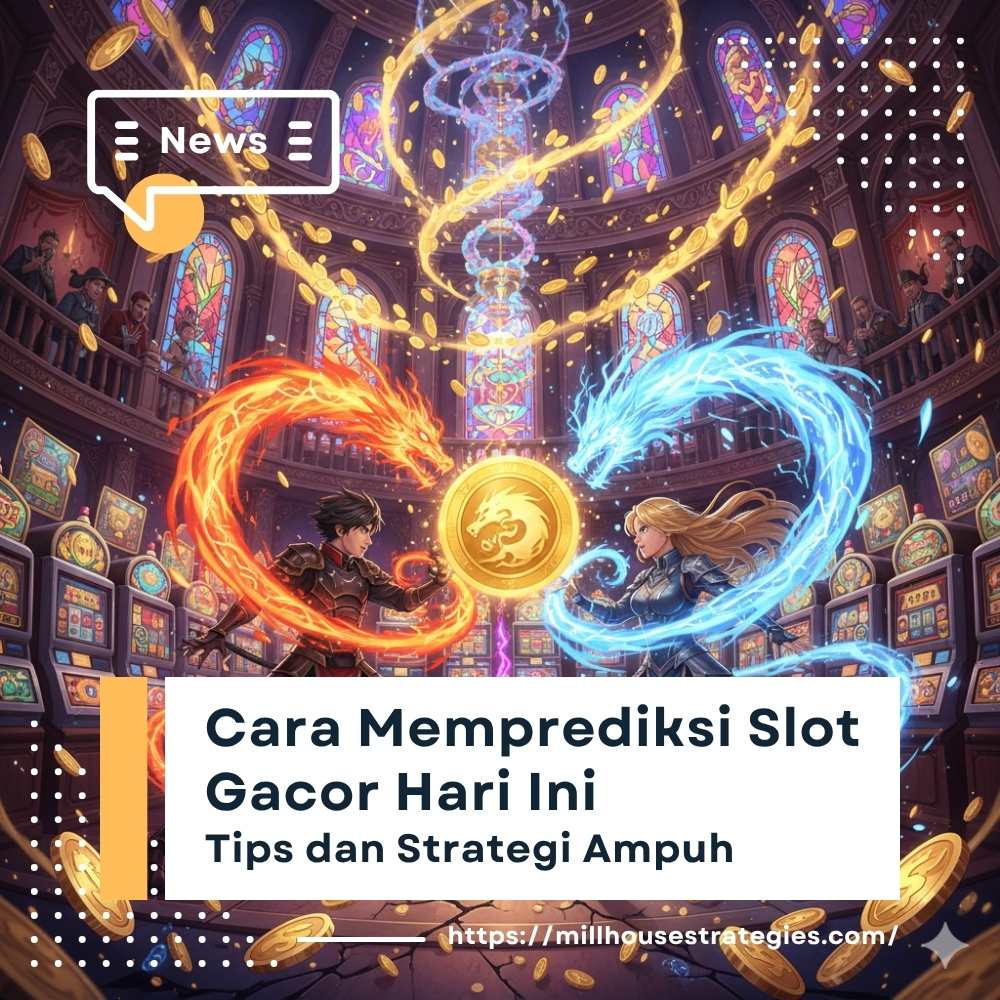 Cara Memprediksi Slot Gacor Hari Ini: Tips dan Strategi Ampuh